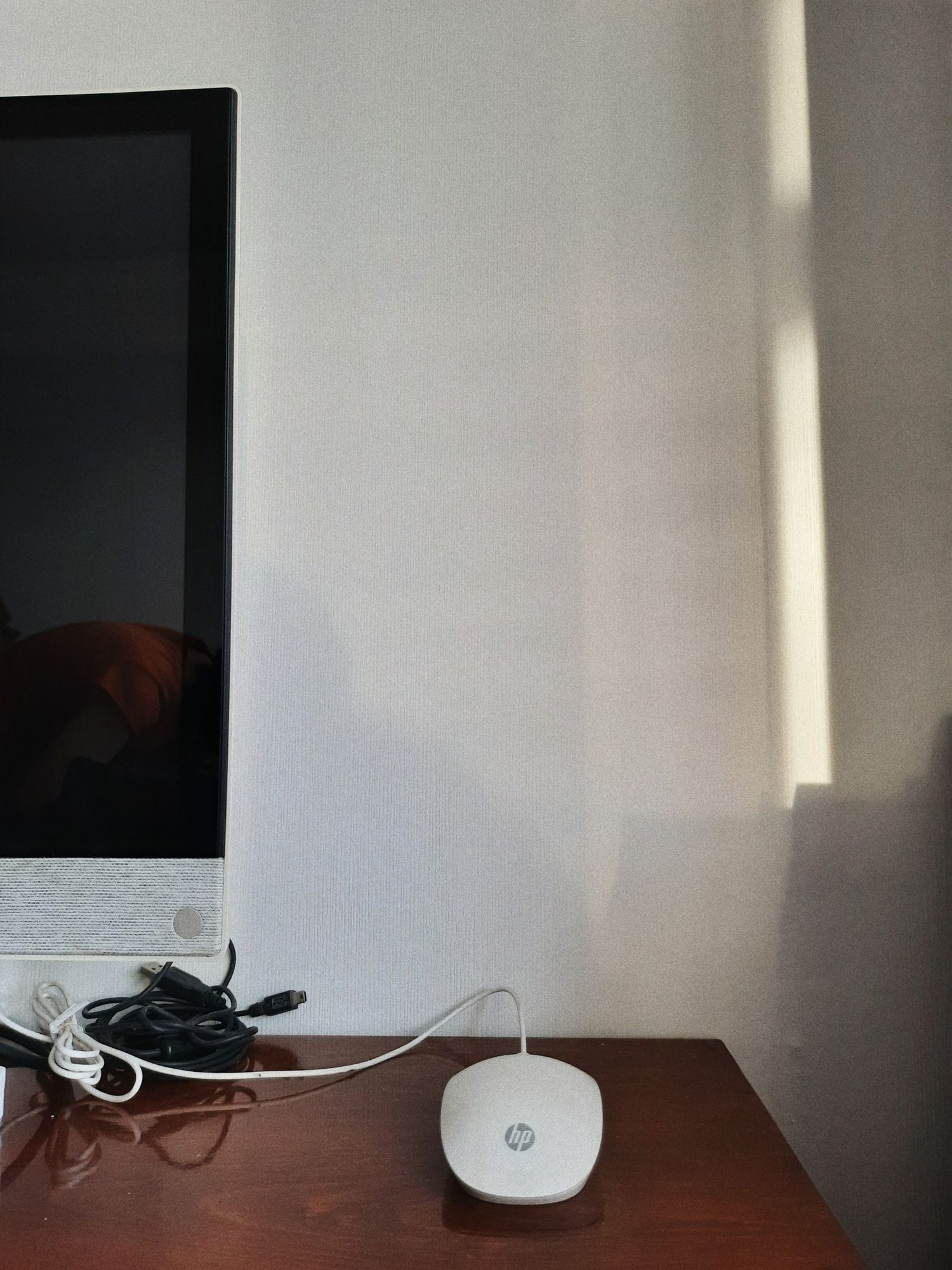 Computer mouse on a desk